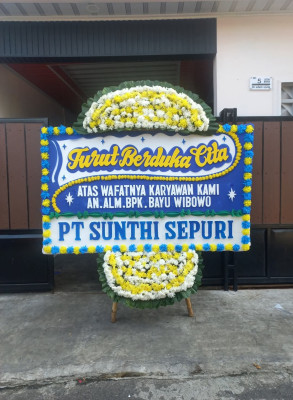 Papan Bunga Duka di SARMI